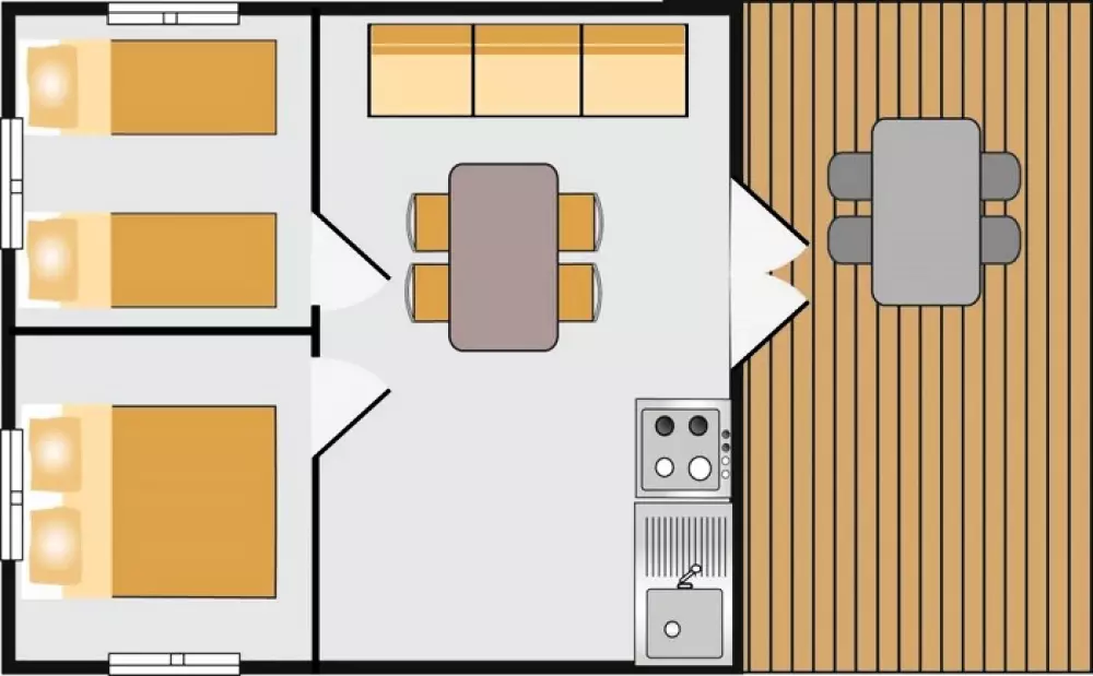 Campingplatz Sandaya Riviera d'Azur5 Sterne★★★★★