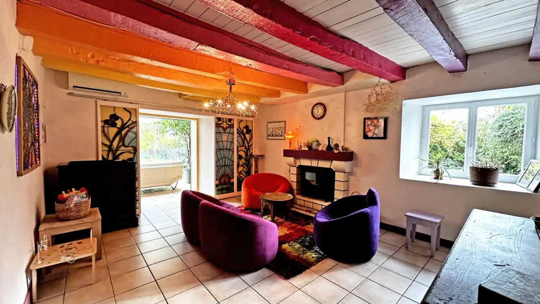 Gîte de France Het huis van 3 oren kleuren