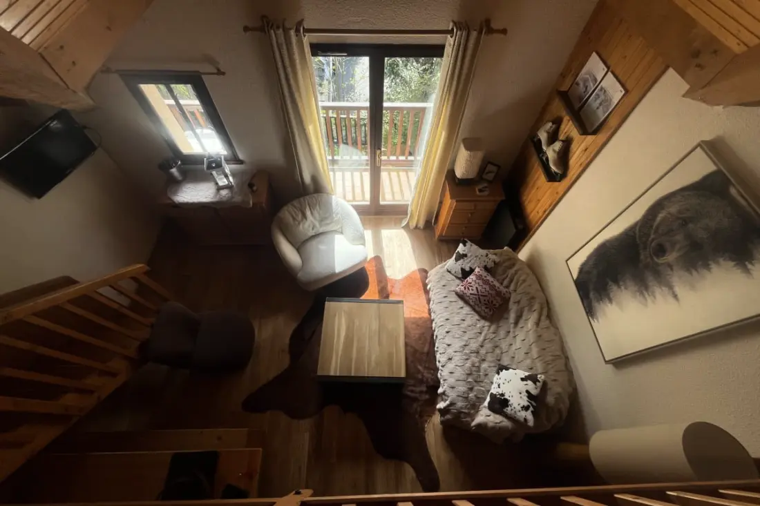 Balkon apartament w Saint- chaffrey