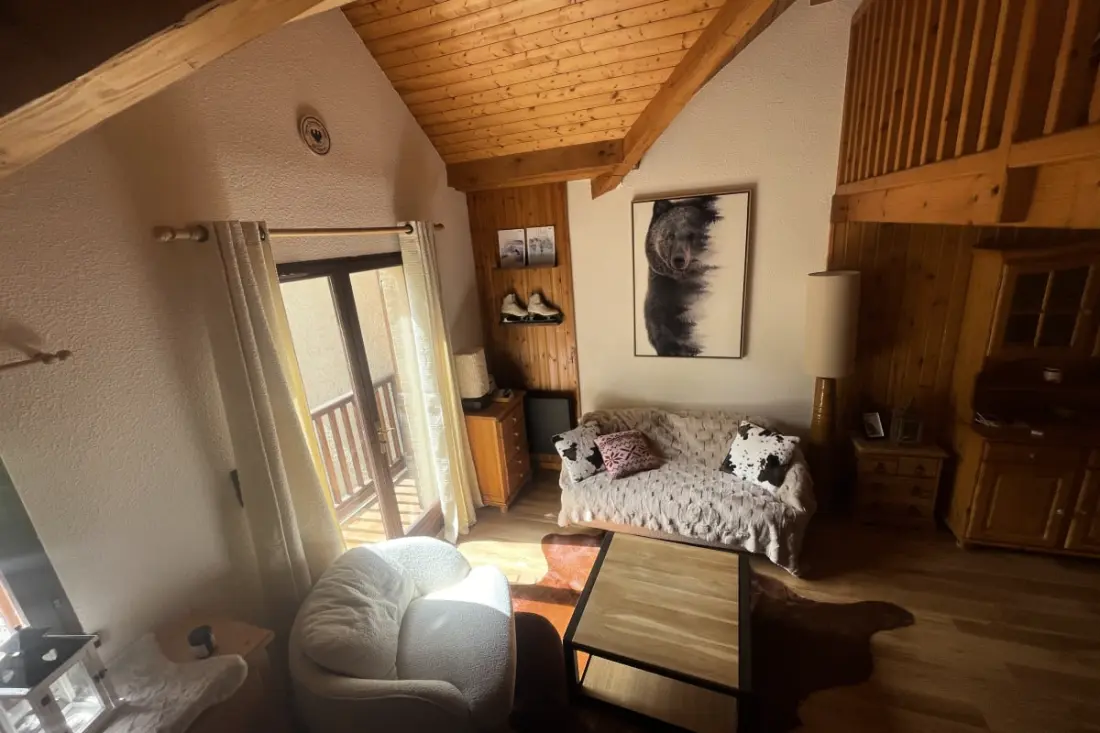Balkon apartament w Saint- chaffrey