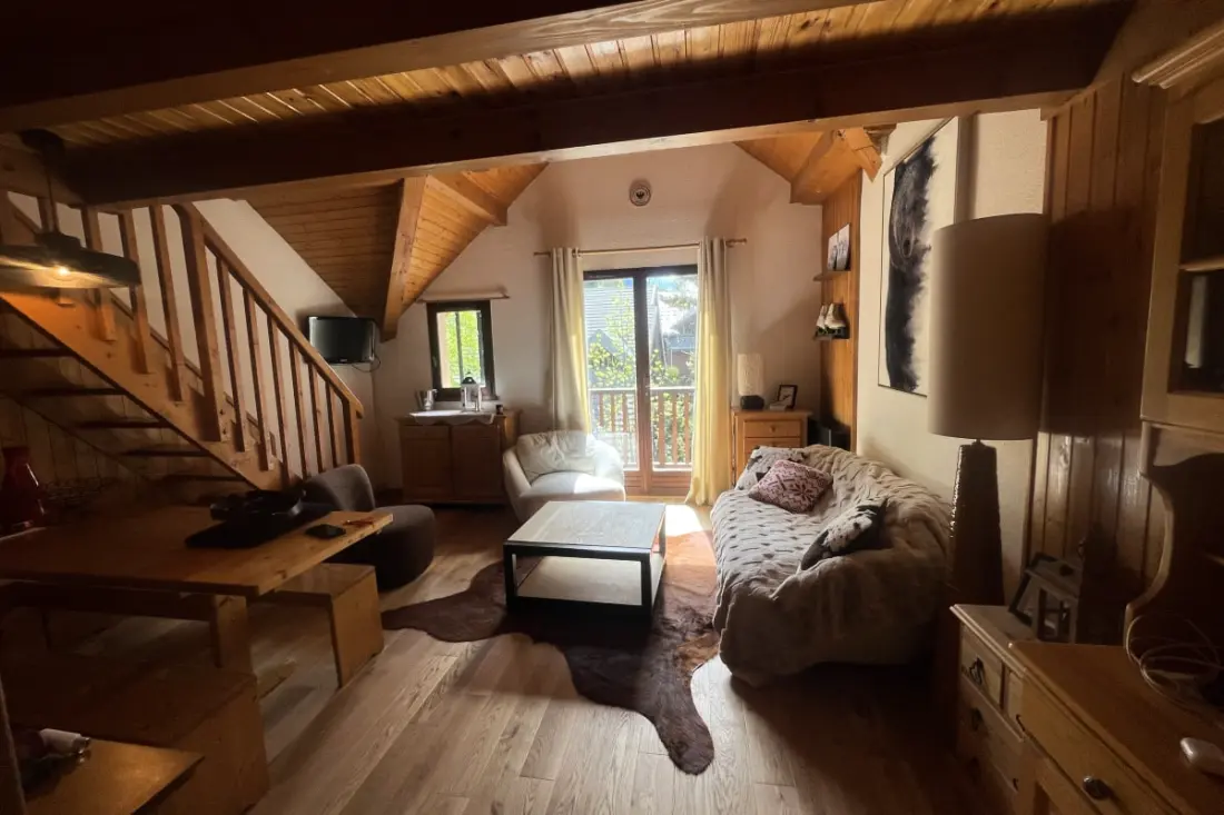 Balkon apartament w Saint- chaffrey