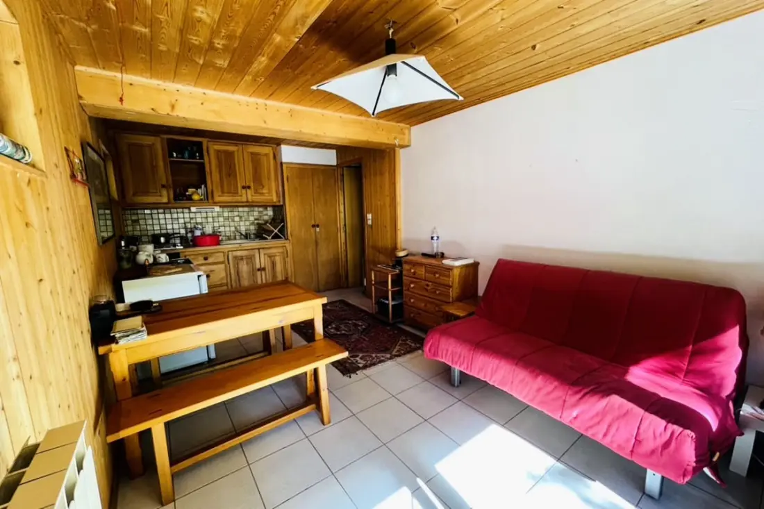 Family Chalet a kertben Saint Chaffrey