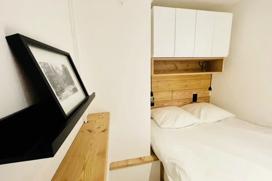 Serre-Chevalier: taras studyjny u podnóża stoków