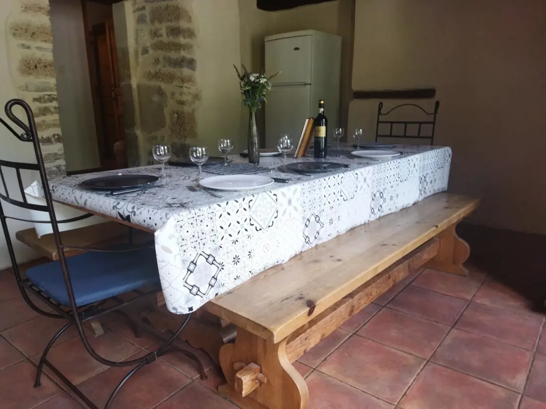 Gite de France Ggt075 - gîte de france 3 Ohren 10 Personen in Saint chely du tarn 3 Ohren