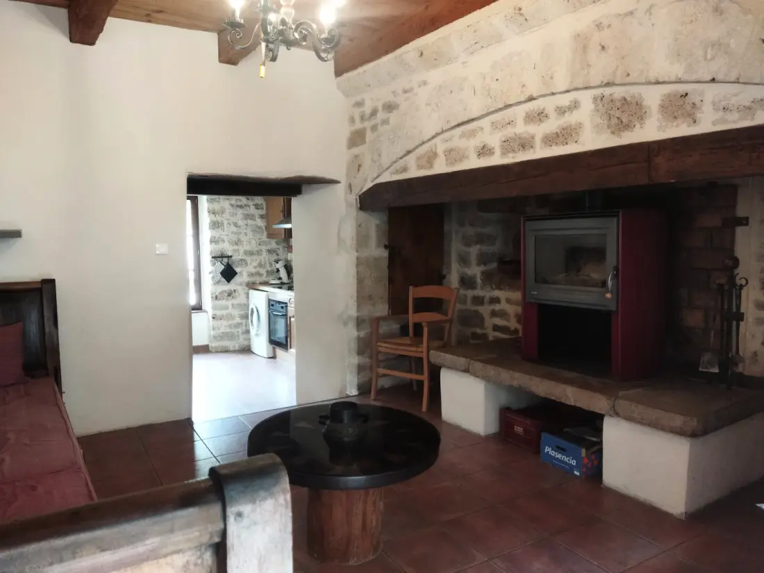 Gite de France Ggt075 - gîte de france 3 Ohren 10 Personen in Saint chely du tarn 3 Ohren