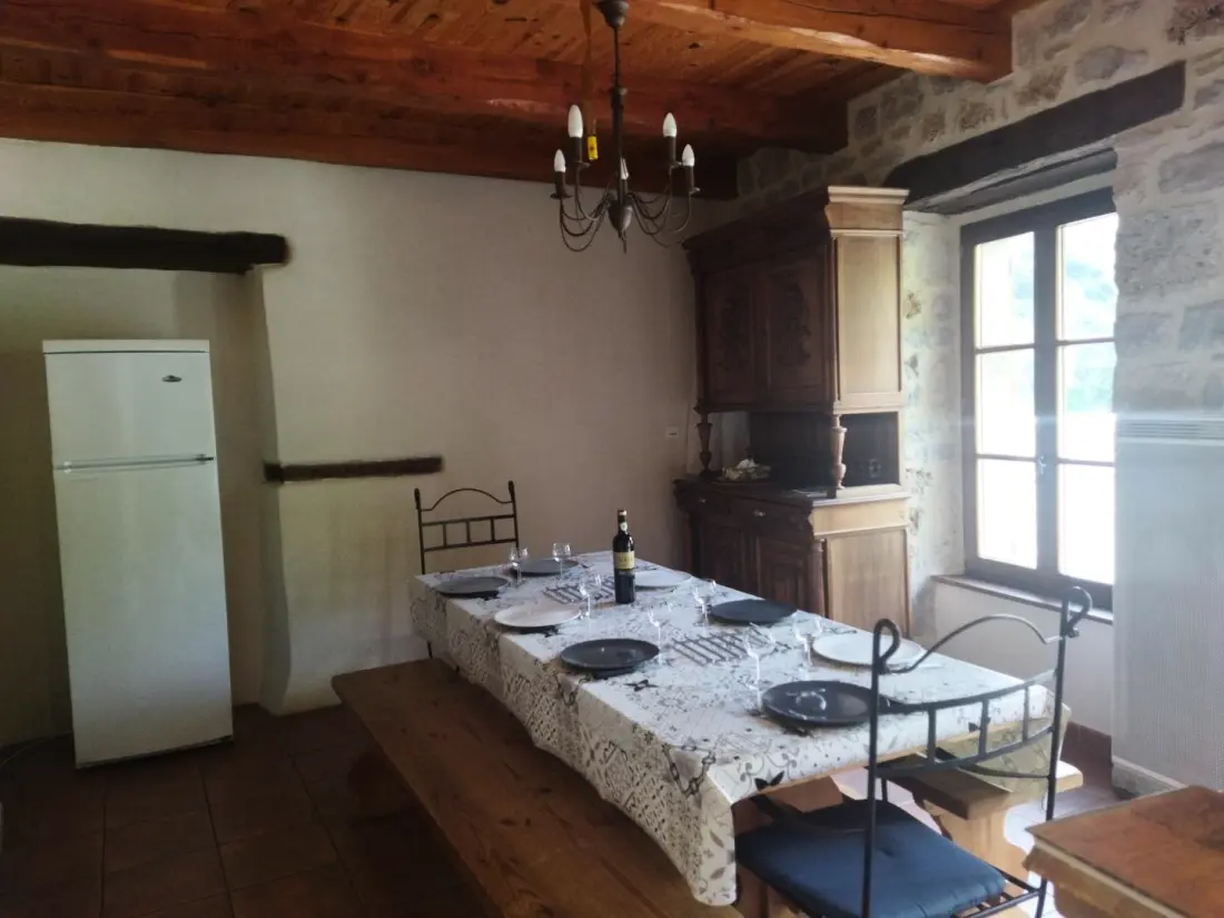 Gite de France Ggt075 - gîte de france 3 Ohren 10 Personen in Saint chely du tarn 3 Ohren