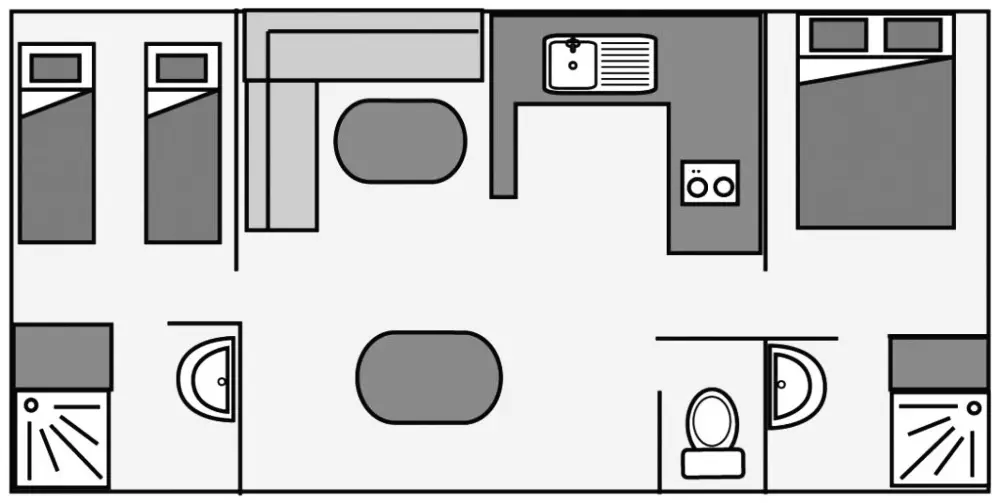 Camping Paradis Domaine de Bellevue3 Sterren★★★
