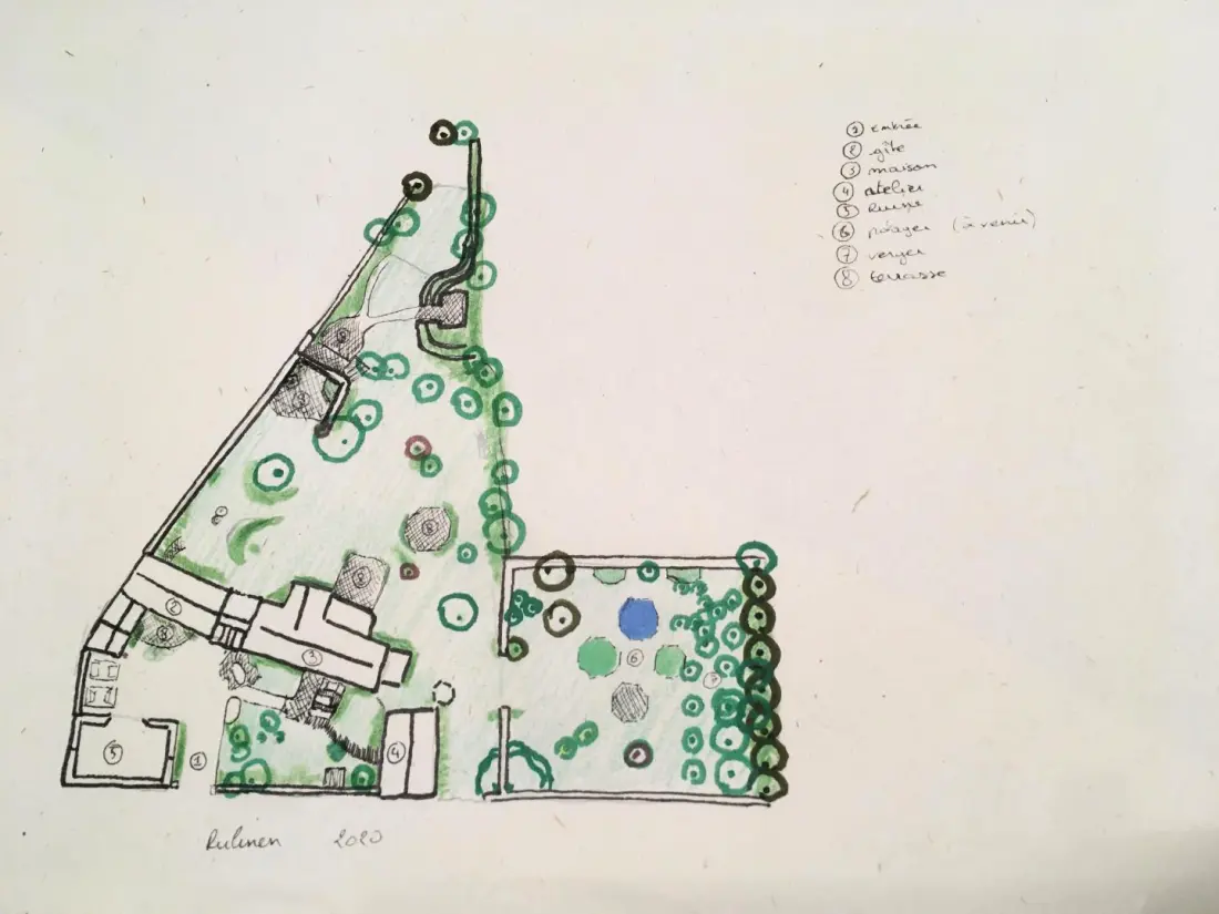Gîte de France De rulinen 3 épis
