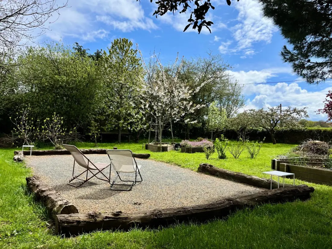 Gîte de France De rulinen – 4-Ähren-Obstgartenseite