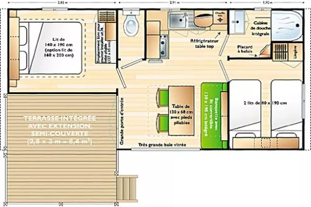 Camping le Pigeonnier 3 Sterren★★★