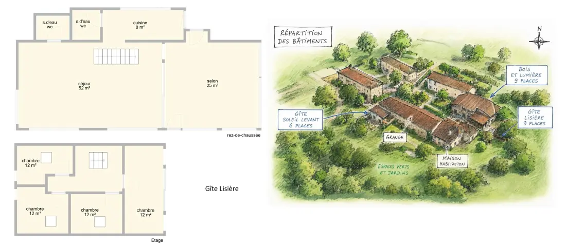 Gîte de France Lisière 3 épis