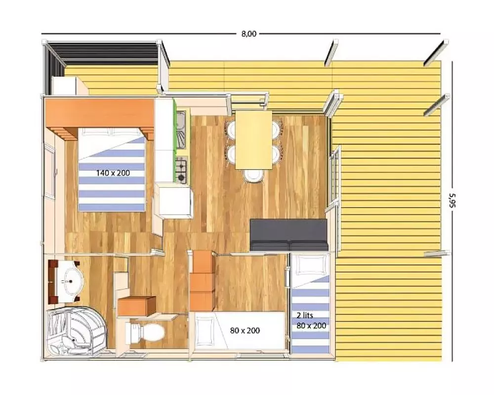 Campeggio le Verger de Jastres