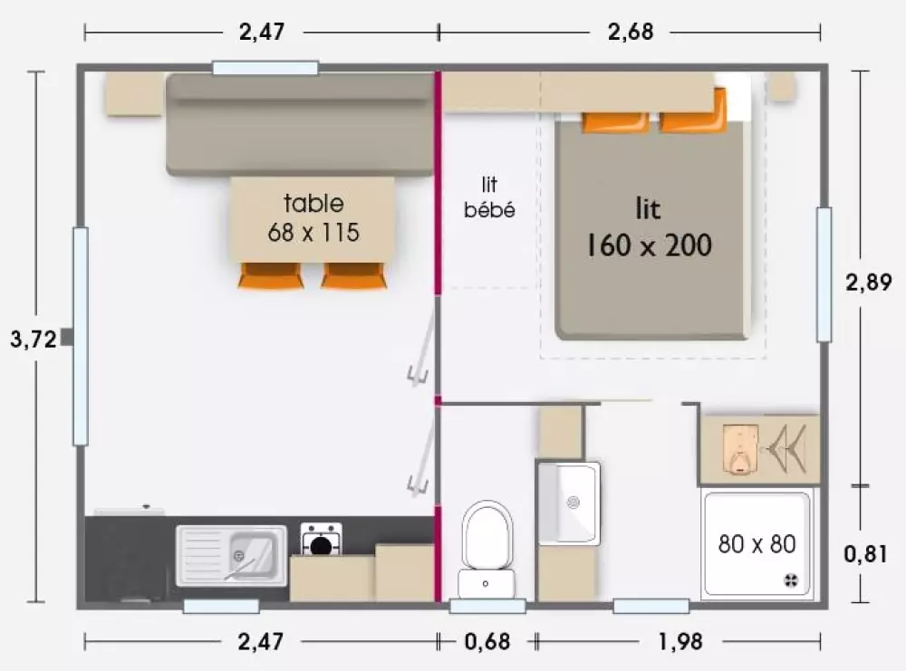 Campeggio le Verger de Jastres