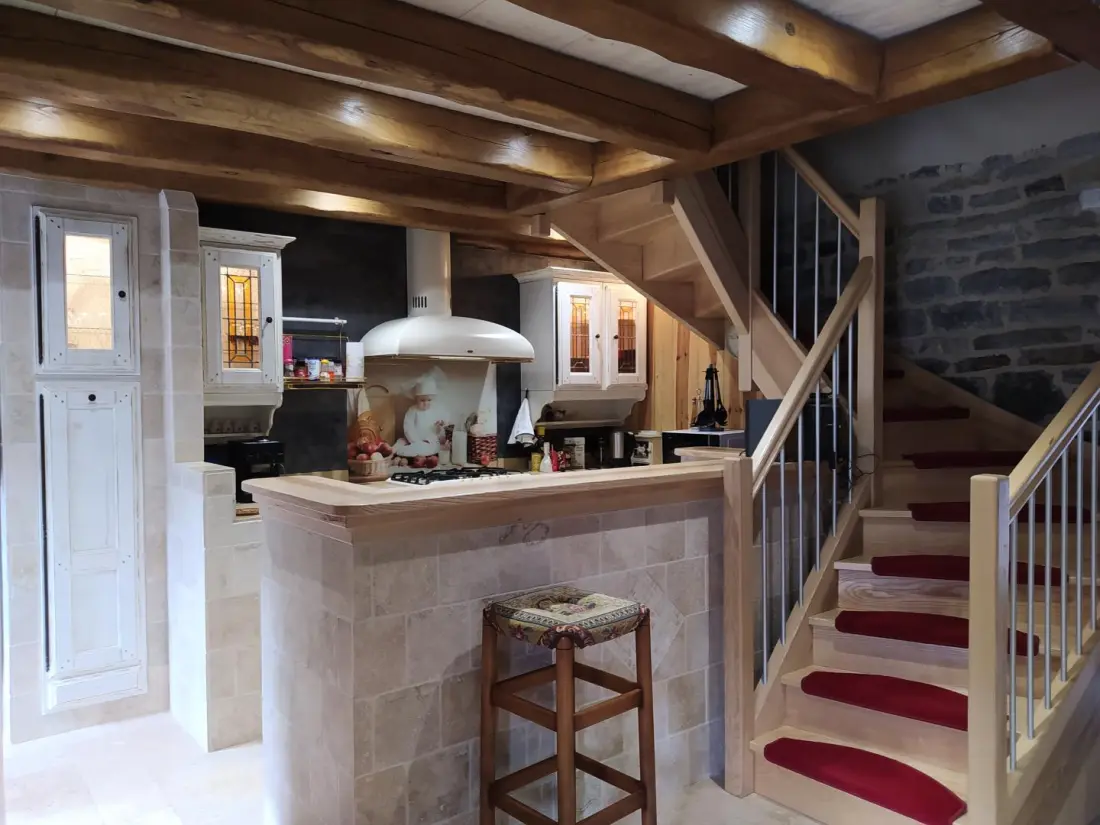 Gîte de France Gîte für 12 Personen in Molines 3 Epis
