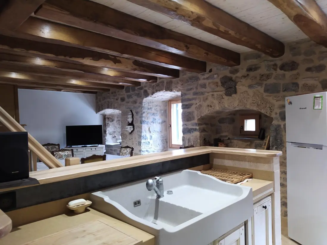 Gîte de France Gîte für 12 Personen in Molines 3 Epis