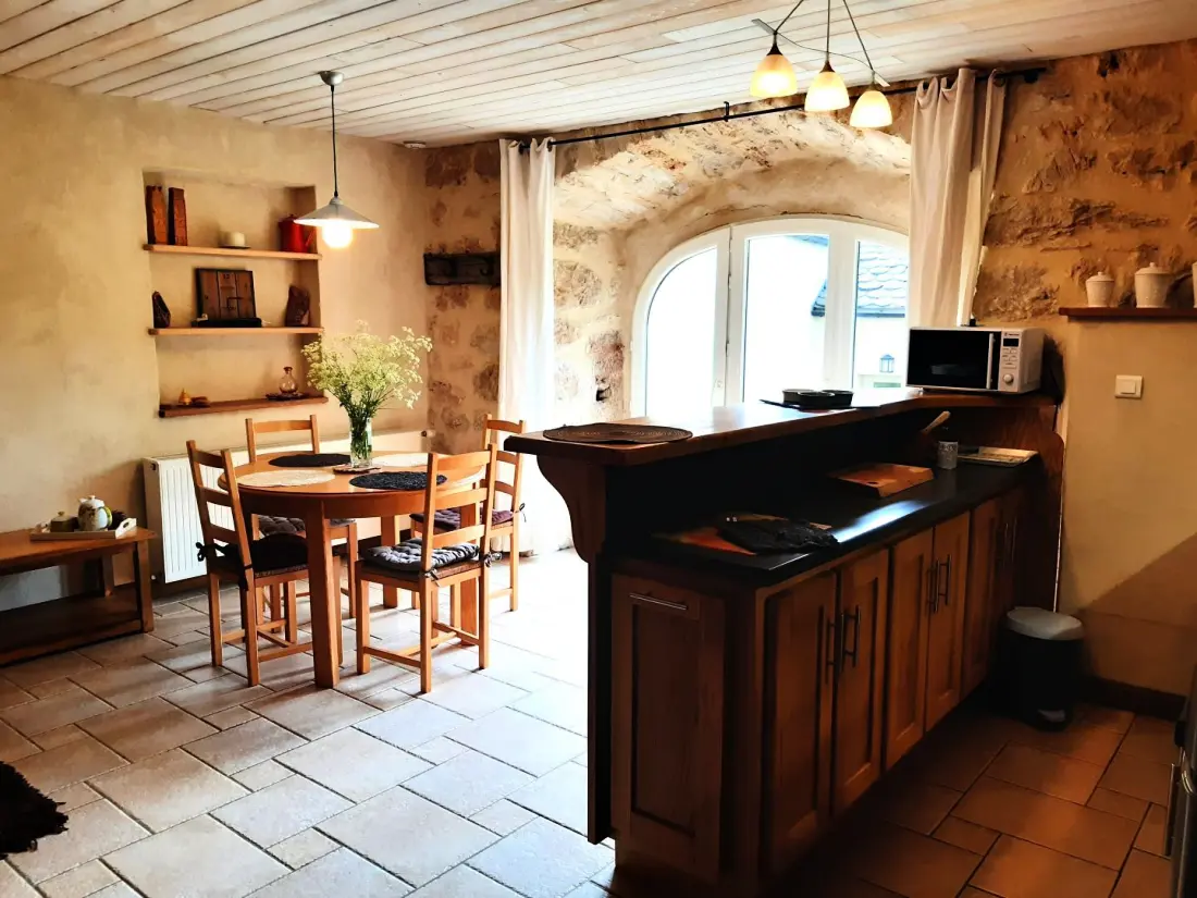 Gîte de France Das Haus caussenard mit der bazalgette 3 Ohren