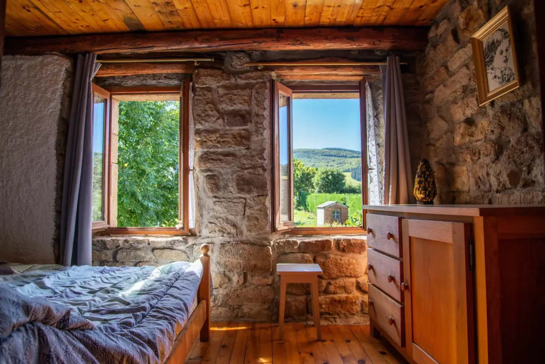 Gîte de France Gîtes de France 2/4 Personen in La Peyre 2 Ähren