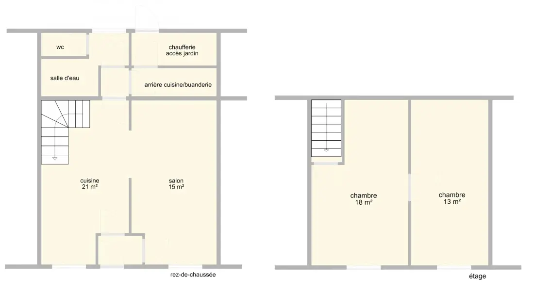 Gîte de France Het huis van Maria 3 oren