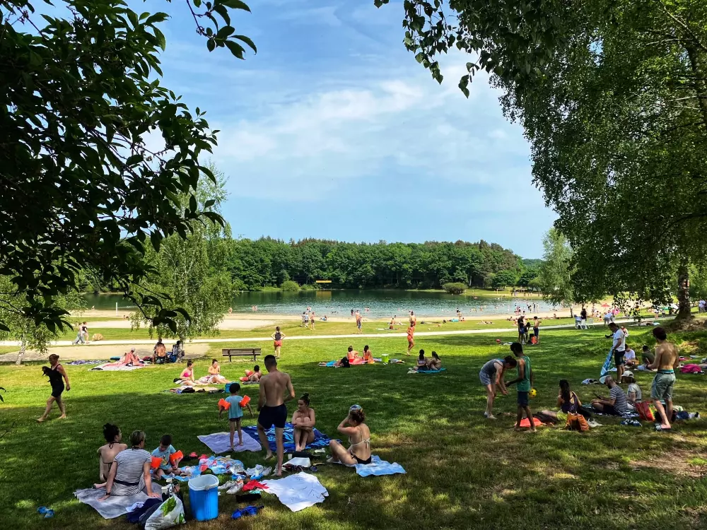 Camping Les Rives du lac Cantalès 3 étoiles★★★