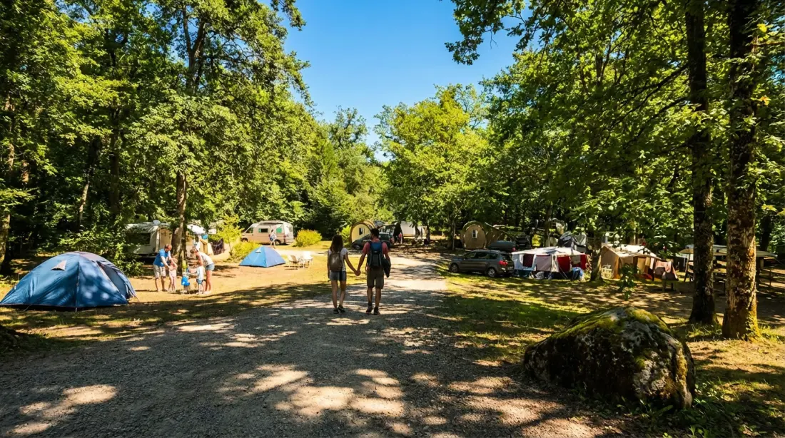 Camping Les Rives del lago Cantalès 3 Estrellas★★★