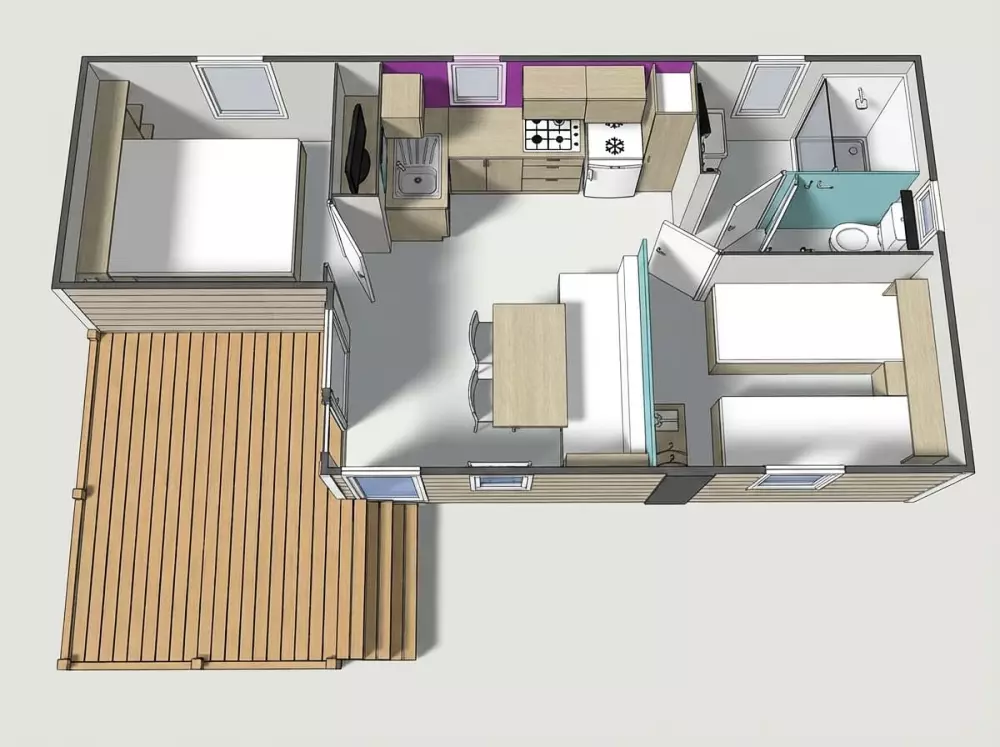 Camping Les Rives du lac Cantalès 3 étoiles★★★