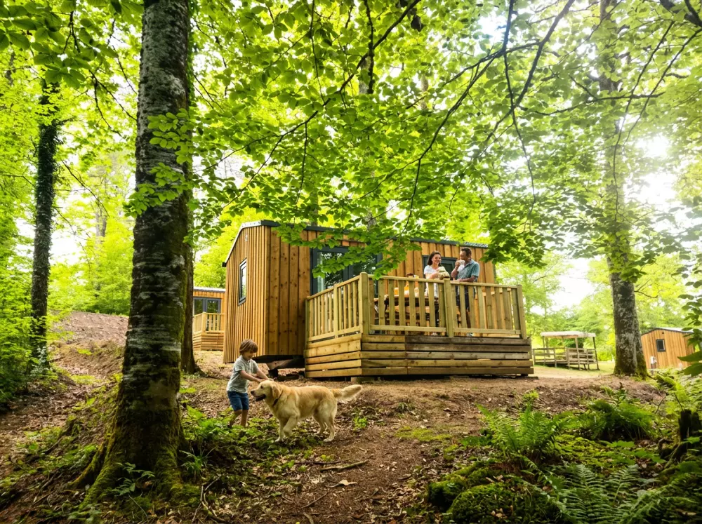 Camping Les Rives du lac Cantalès 3 étoiles★★★