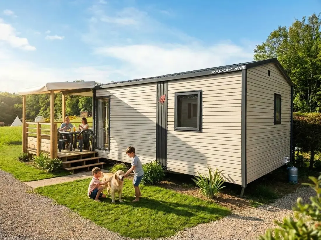 Camping Les Rives del lago Cantalès 3 Estrellas★★★