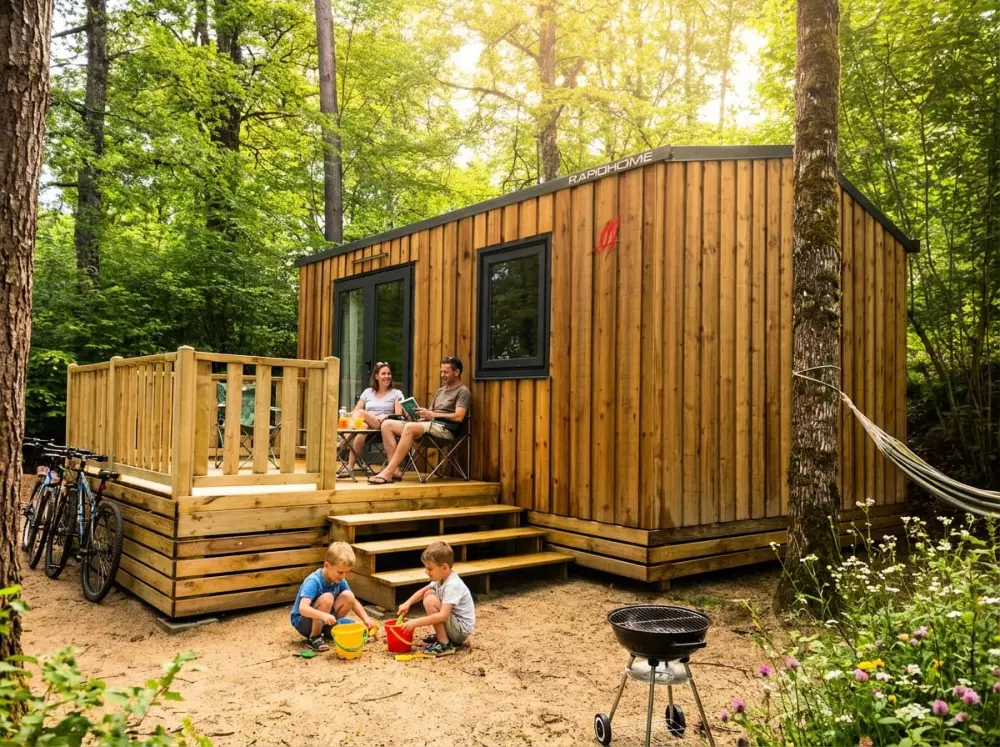 Camping Les Rives du lac Cantalès 3 étoiles★★★