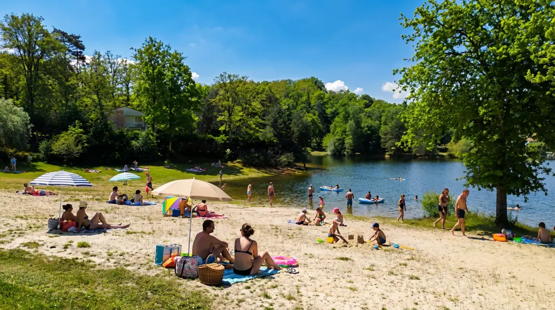 Camping Les Rives del lago Cantalès 3 Estrellas★★★