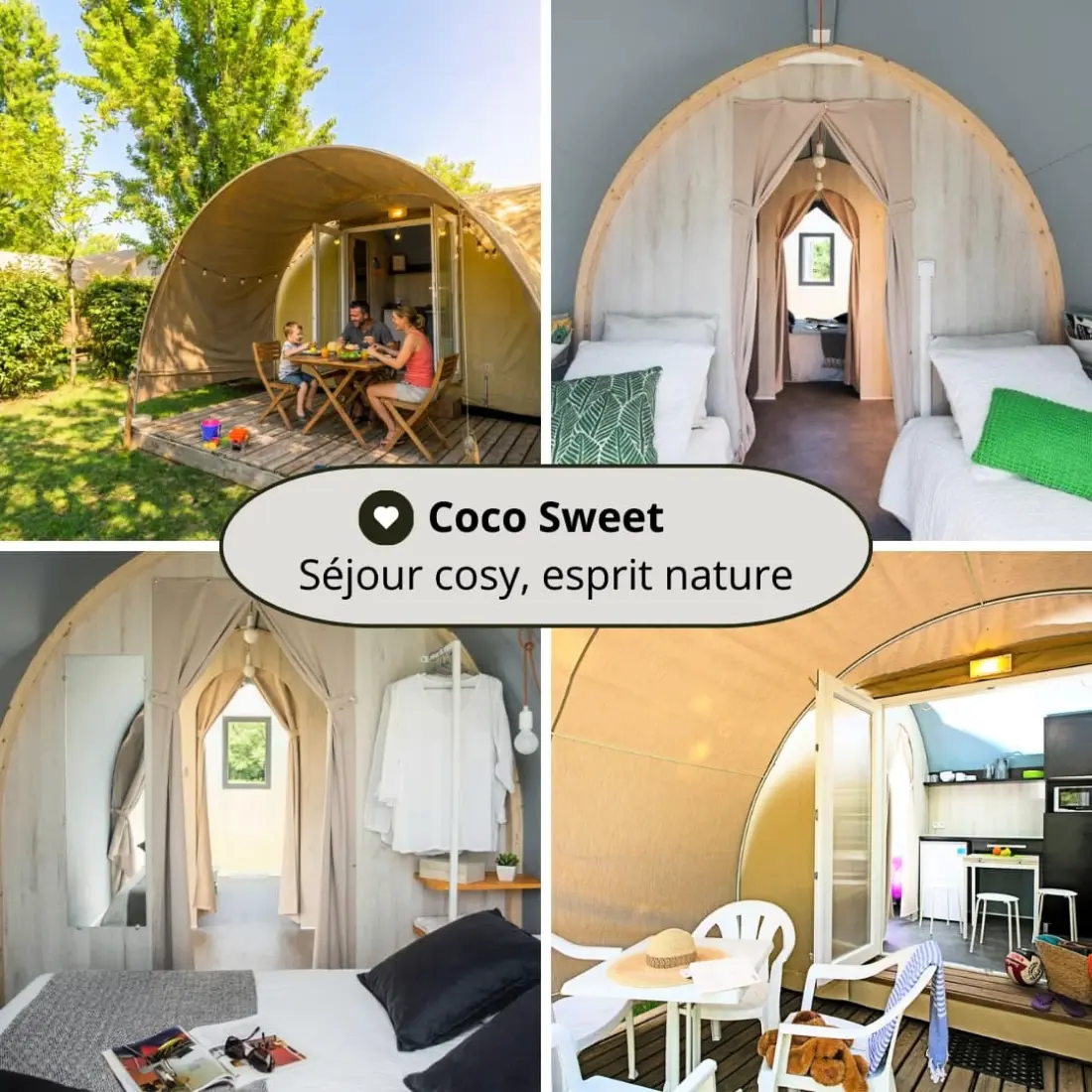 Camping Les Rives del lago Cantalès 3 Estrellas★★★