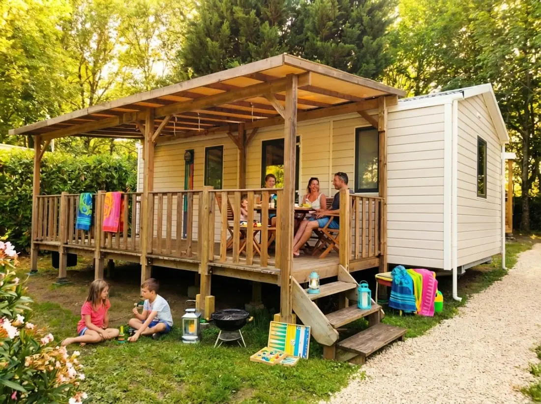 Camping Les Rives del lago Cantalès 3 Estrellas★★★