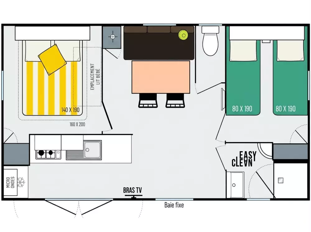 Camping Les Rives du lac Cantalès 3 étoiles★★★