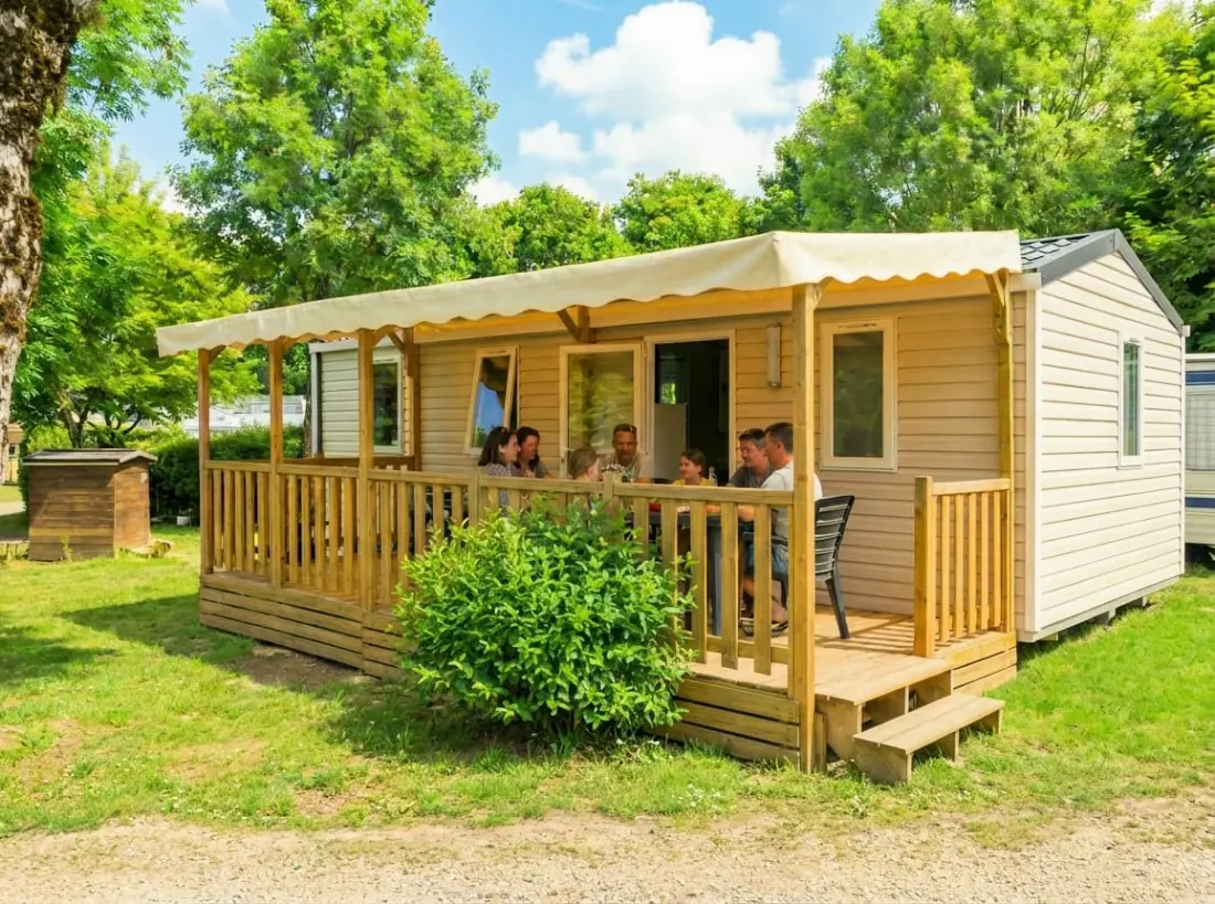 Camping Les Rives del lago Cantalès 3 Estrellas★★★