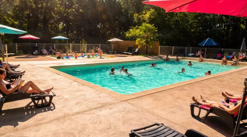 Camping Les Rives du lac Cantalès 3 étoiles★★★