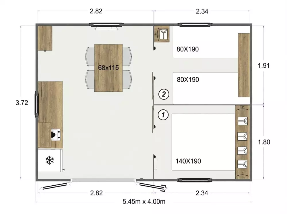 Camping Les Rives du lac Cantalès 3 étoiles★★★