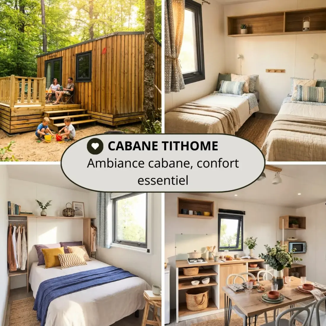 Camping Les Rives del lago Cantalès 3 Estrellas★★★