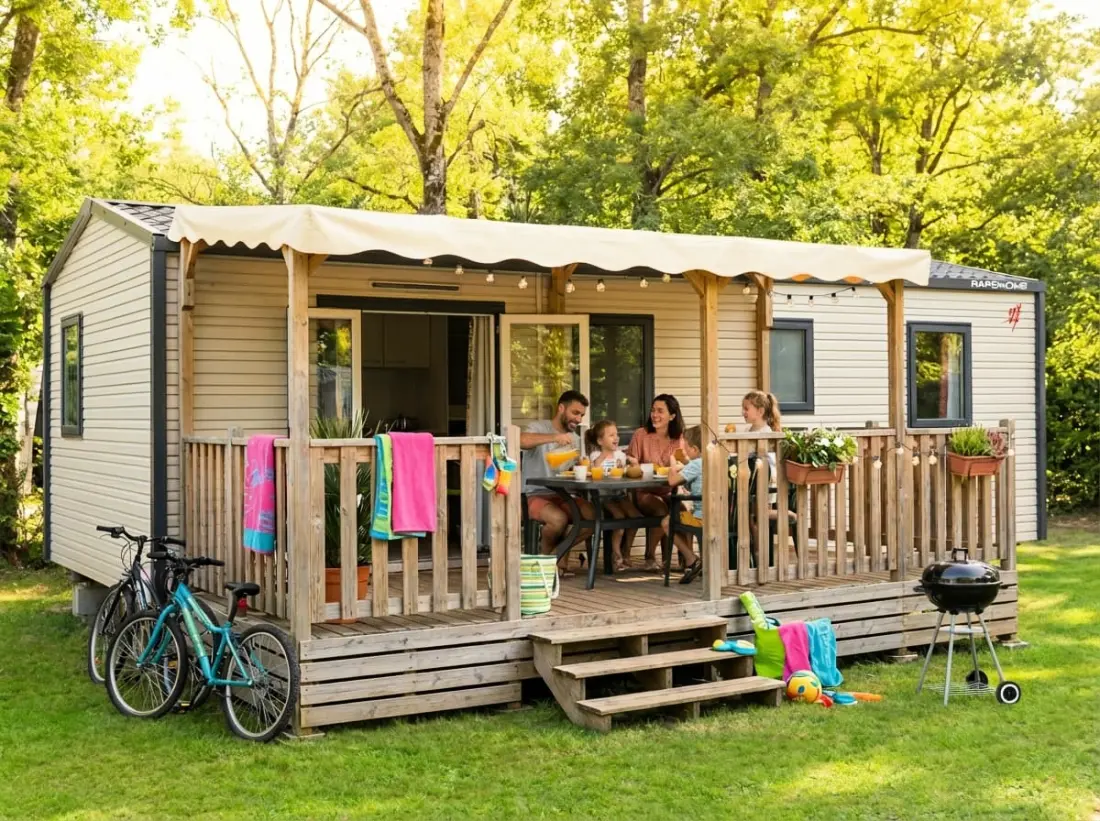 Camping Les Rives del lago Cantalès 3 Estrellas★★★