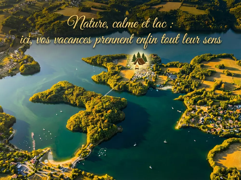 Camping Les Rives du lac Cantalès 3 étoiles★★★