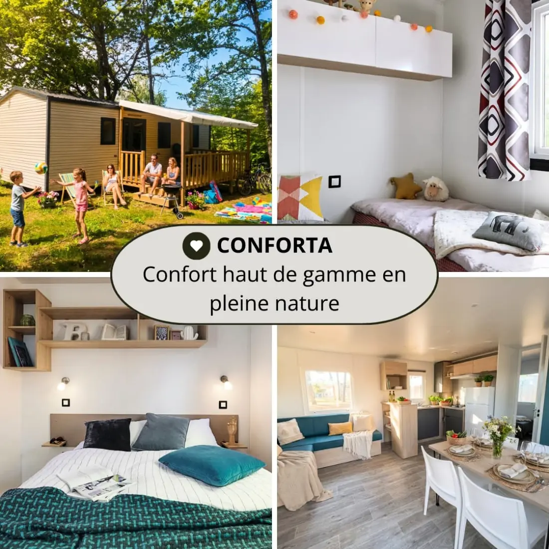 Camping Les Rives del lago Cantalès 3 Estrellas★★★