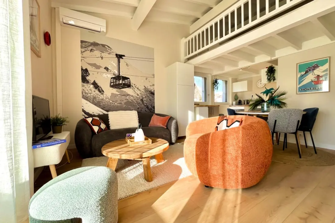 Lumineux Apartment for 6 in Saint-gervais