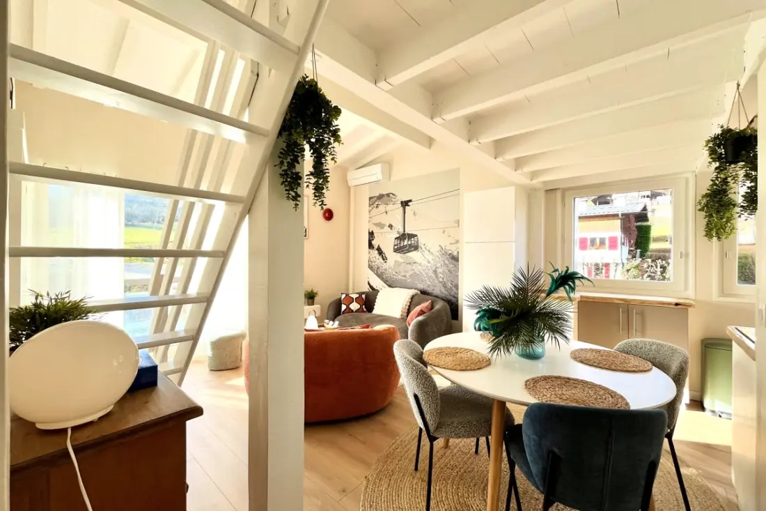 Lumineux Apartment for 6 in Saint-gervais