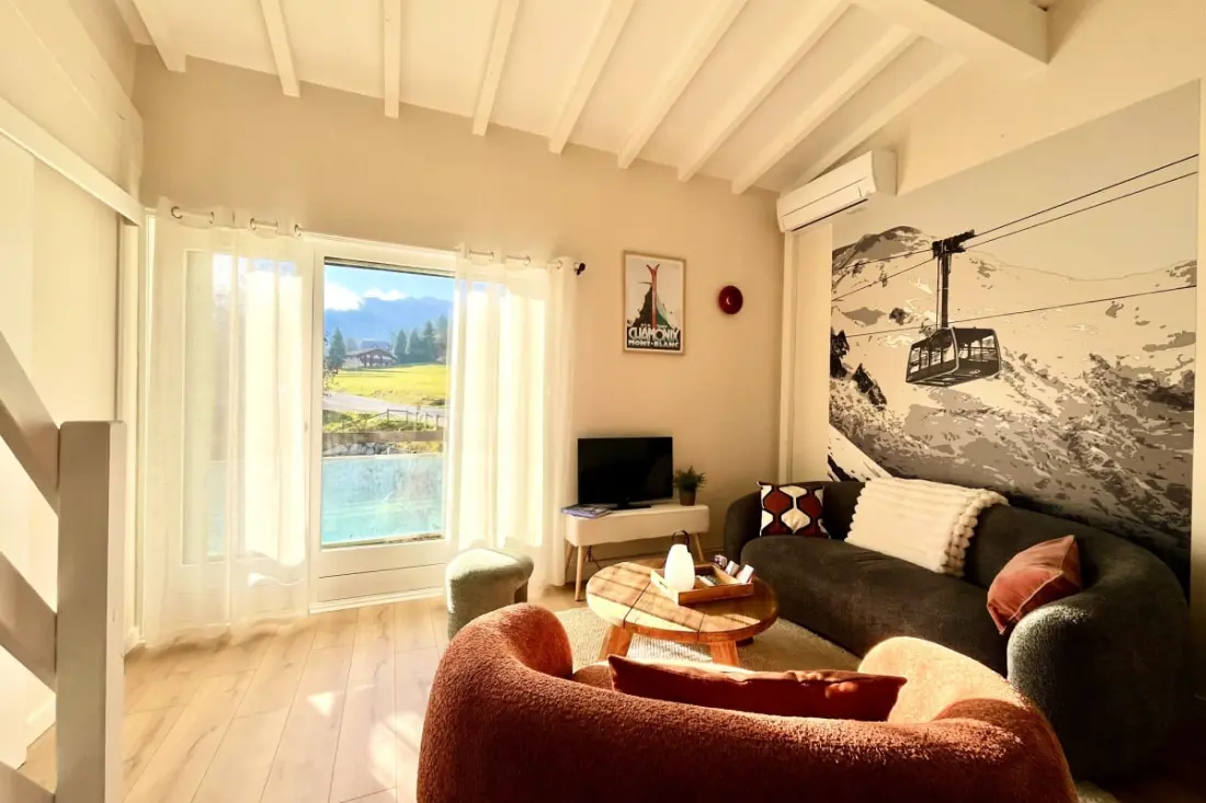 Lumineux Apartment for 6 in Saint-gervais