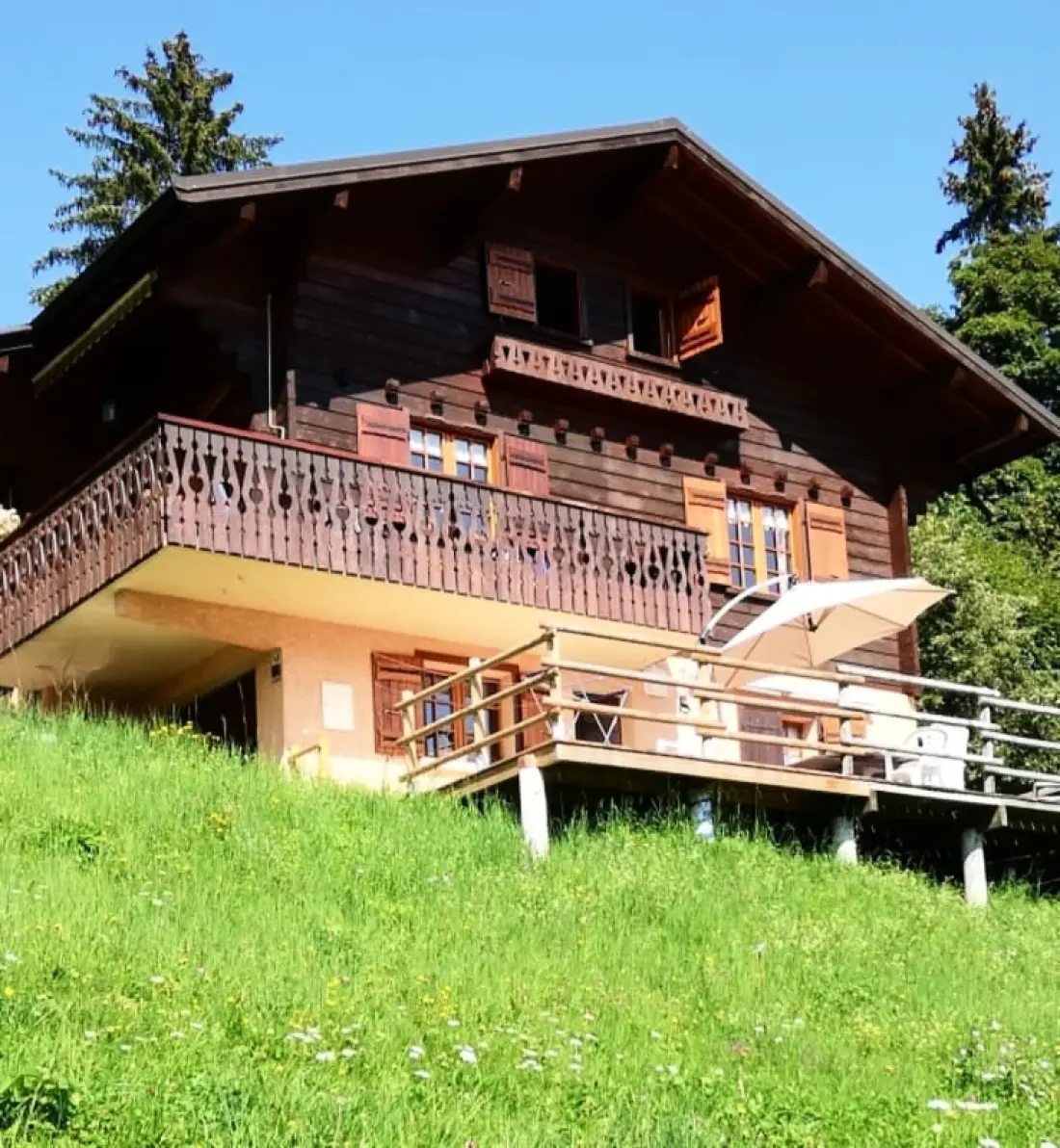 Chalet Face Au Mont-blanc, nyugodt és kényelmes