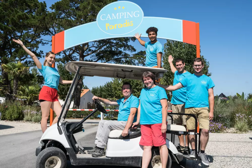 Camping Paradis Domaine Oyat 4 Sterne★★★★