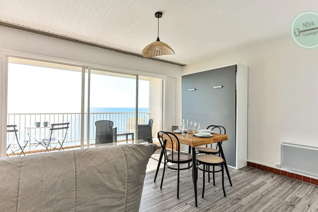 Residence Living szoba kivételes Az Atlanti-óceánra nézve - Sea View Apartment Balcony