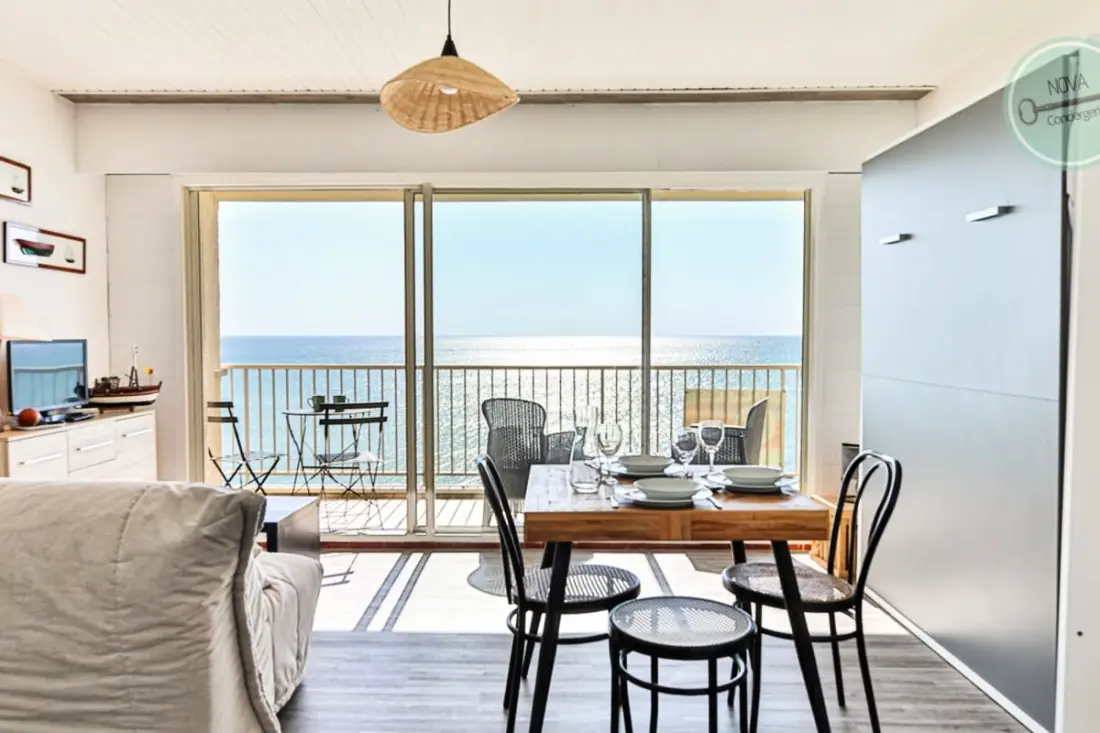 Residence Living szoba kivételes Az Atlanti-óceánra nézve - Sea View Apartment Balcony