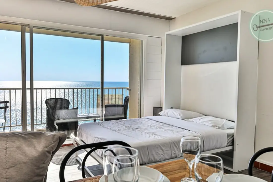 Residence Living szoba kivételes Az Atlanti-óceánra nézve - Sea View Apartment Balcony