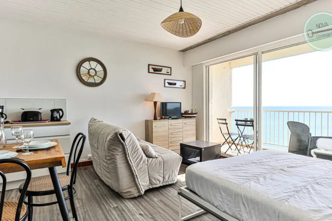 Residence Living szoba kivételes Az Atlanti-óceánra nézve - Sea View Apartment Balcony