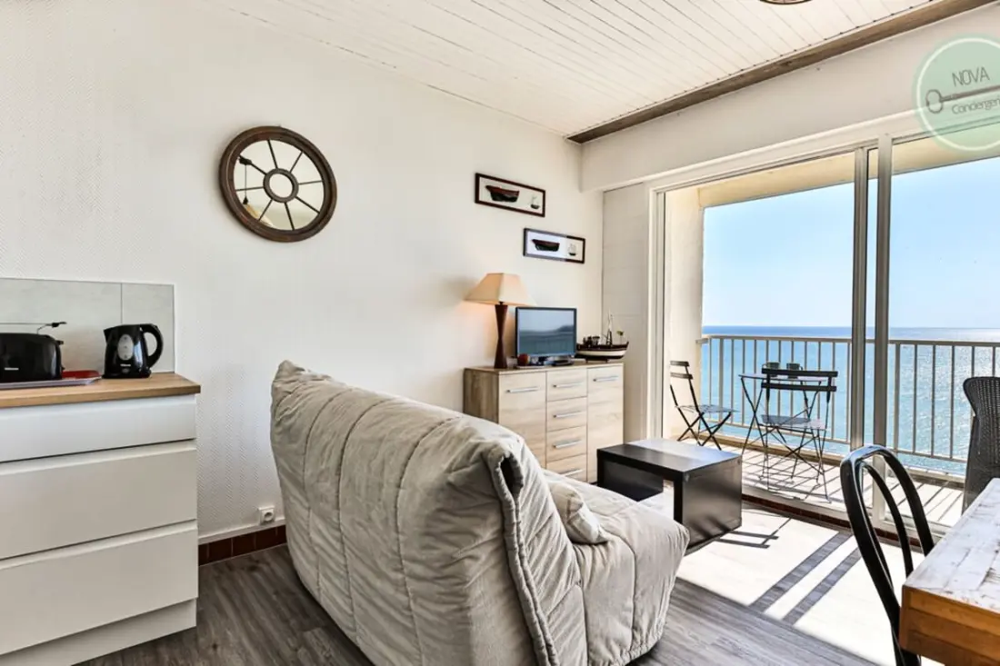 Residence Living szoba kivételes Az Atlanti-óceánra nézve - Sea View Apartment Balcony