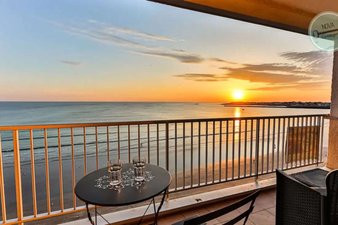 Residence Living szoba kivételes Az Atlanti-óceánra nézve - Sea View Apartment Balcony